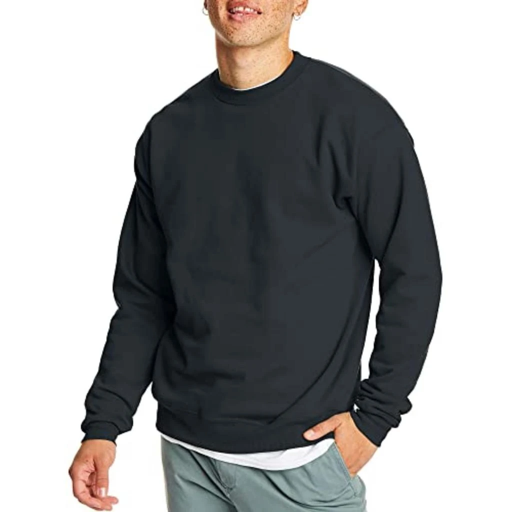 Hanes Hanes Men's Ecosmart Fleece Sweatshirt, Pullover Crewneck Sweatshirt, Big & Tall, 1 or 2 Pack 1