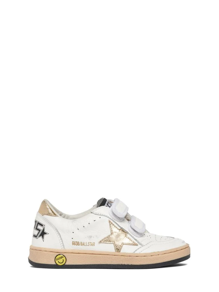 GOLDEN GOOSE Ballstar Leather Strap Sneakers 1