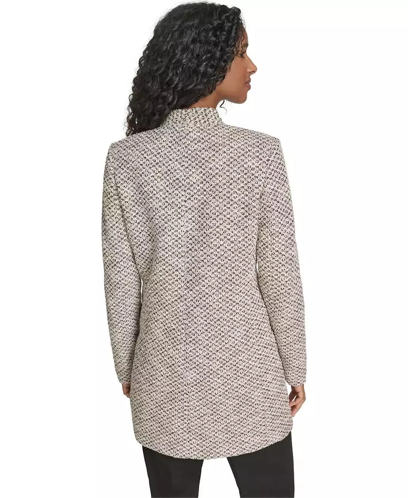 Calvin Klein Women's Novelty Topper Open Front Blazer 3