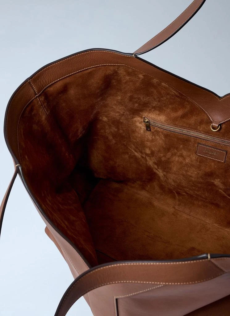 Yves Saint Laurent Large Y-Shaped Leather Tote Bag 6