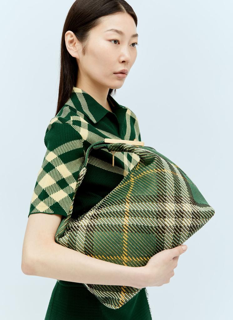 Burberry Medium Peg Duffle Handbag - Tote Bags - BeyondStyle