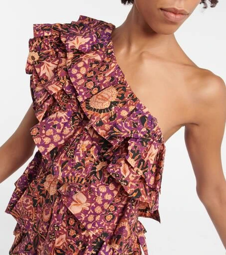 Ulla Johnson Naomi printed cotton poplin minidress 4