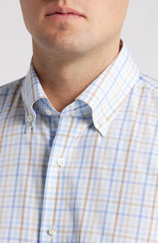 Peter Millar Brighton Plaid Cotton Button-Down Shirt
