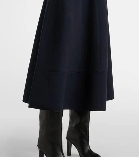 Max Mara Flirt jersey maxi skirt 5