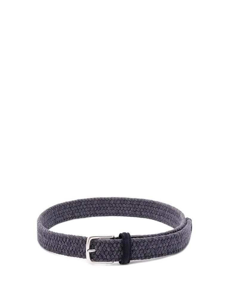 Andersons Anderson's Woven Belt With Suede Details