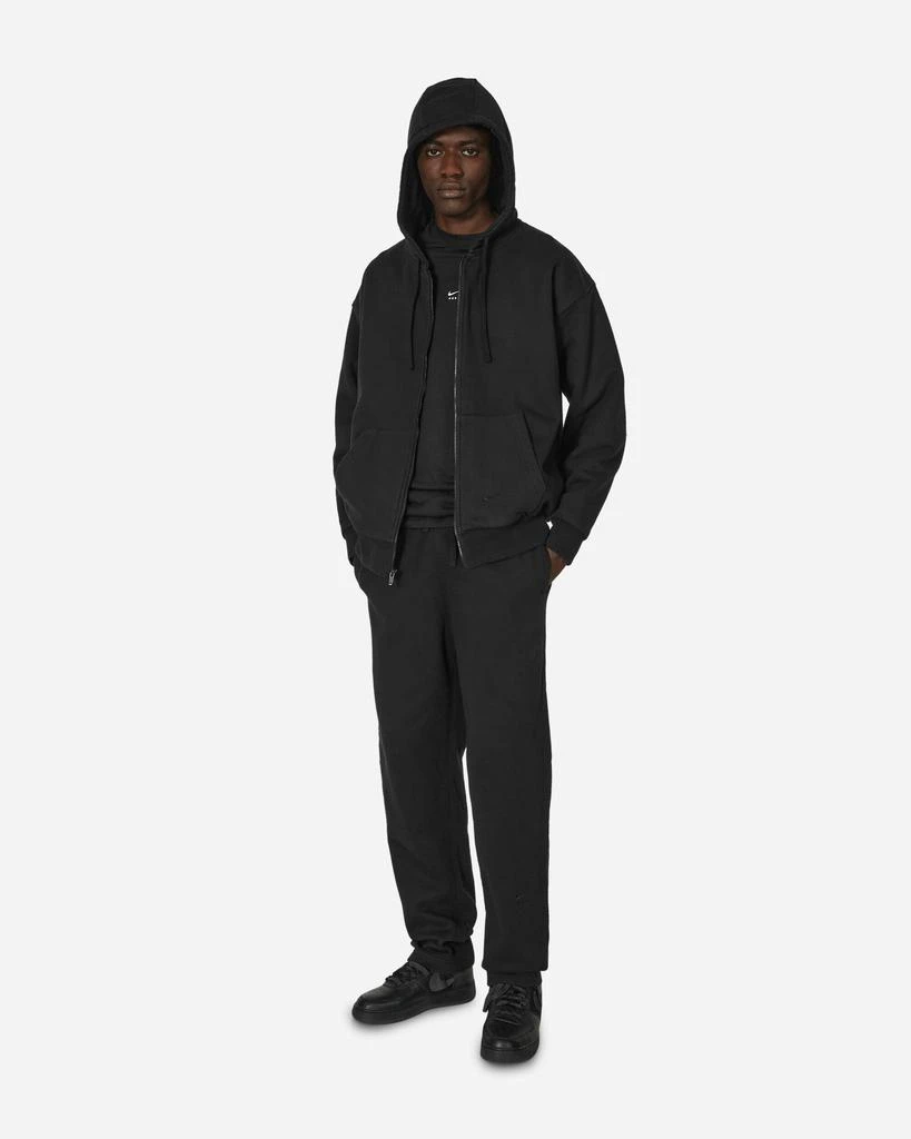 NIKE MMW Full-Zip Fleece Hoodie Black 4