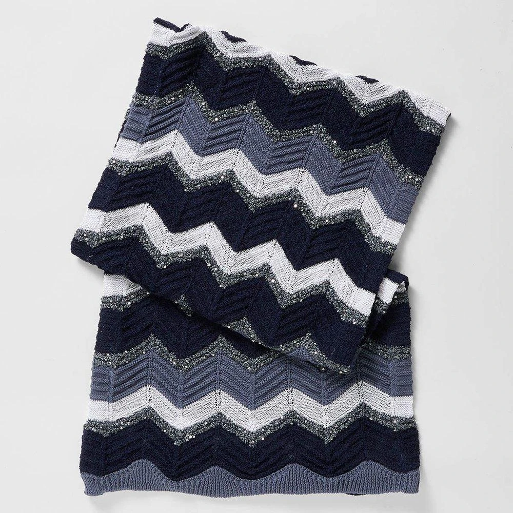 Missoni Missoni Zigzag Sequined Scarf