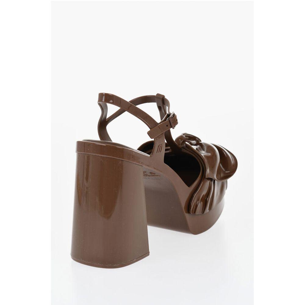 Viktor & Rolf MELISSA Pvc PARTY T-strap Pumps With Block Heel Women's 11cm