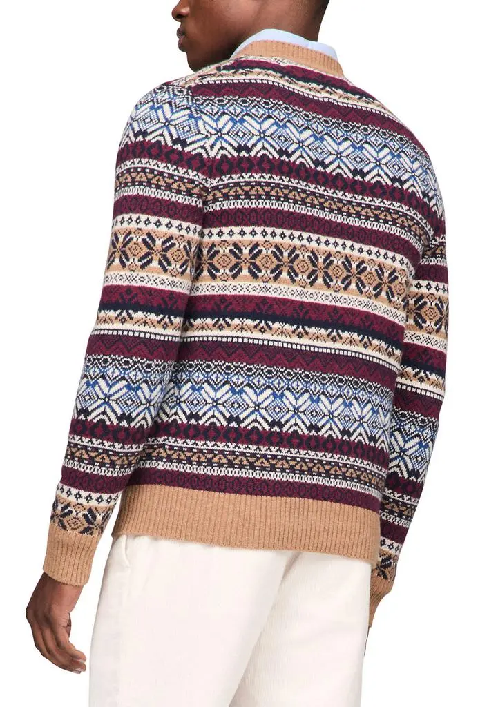 Tommy Hilfiger Wool Blend Fair Isle Printed Sweater 2