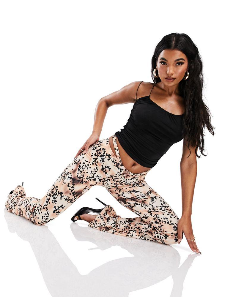 AsYou ASYOU slinky cami top with cowl neck in black