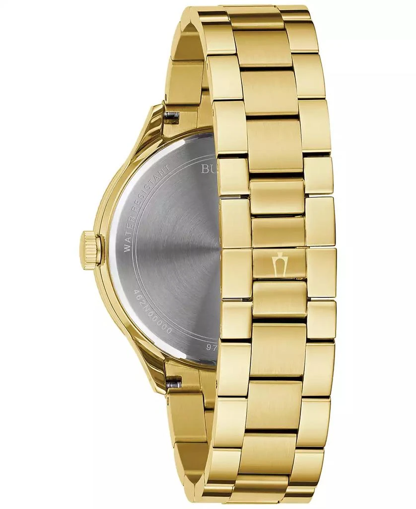 Bulova Men's Gold-Tone Stainless Steel Bracelet Watch 42mm 3