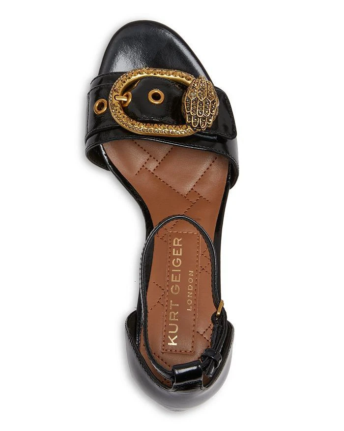 Kurt Geiger Women's Mayfair Embellished Block Heel Sandals 3