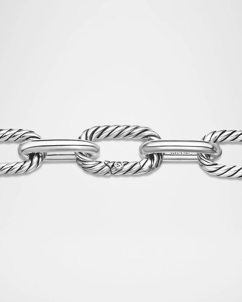 David Yurman DY Madison Chain Bracelet in Silver with 18K Gold, 11mm 6