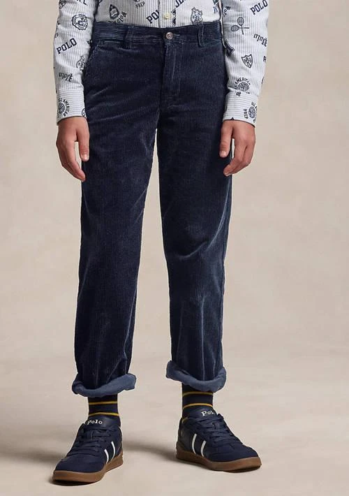 Ralph Lauren Boys 8-20 Straight Fit Cotton Corduroy Pants 2