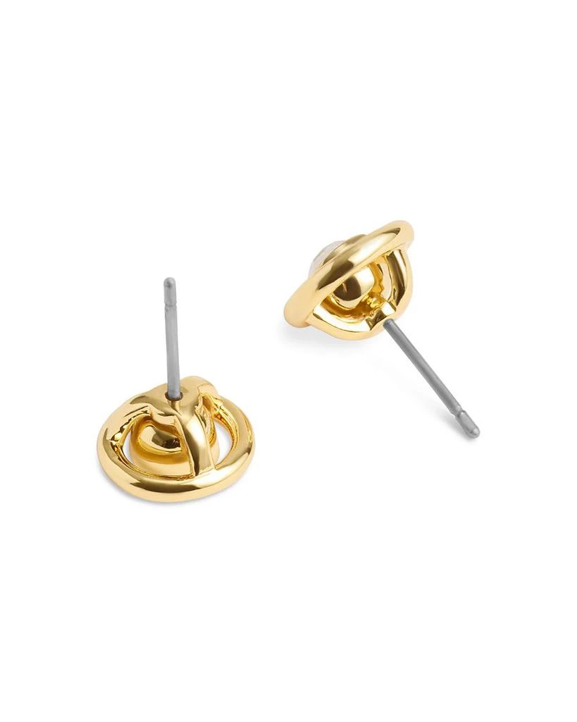 Coach Convertible Halo Stone Stud Earrings 2