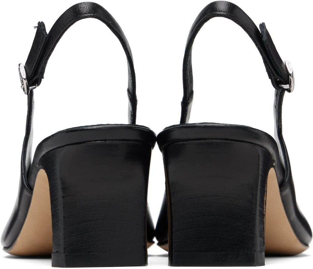 AEYDE Black Liza Heels 2