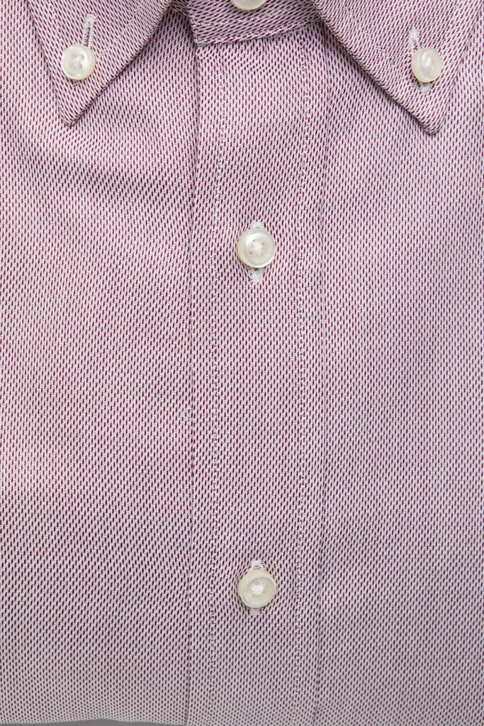 Robert Friedman Robert Friedman Red Cotton Shirt 3