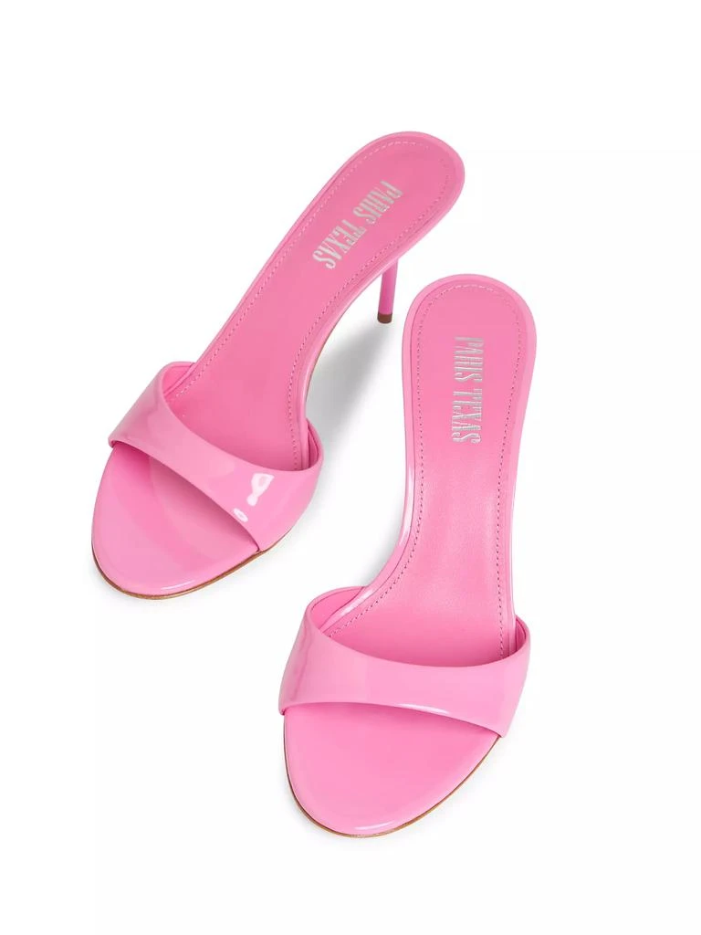 Paris Texas Lidia 70MM Patent Leather Mules 4