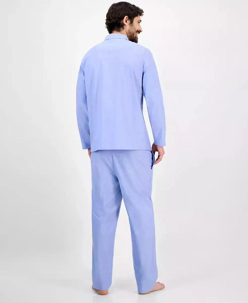Club Room Men's Oxford Pajama Set, Exclusively at Macy's 4