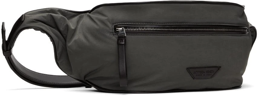 Bottega Veneta Gray Crossroad Small Bumbag 2