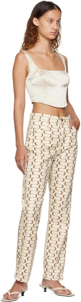 Reformation Off-White Mod Jeans 4