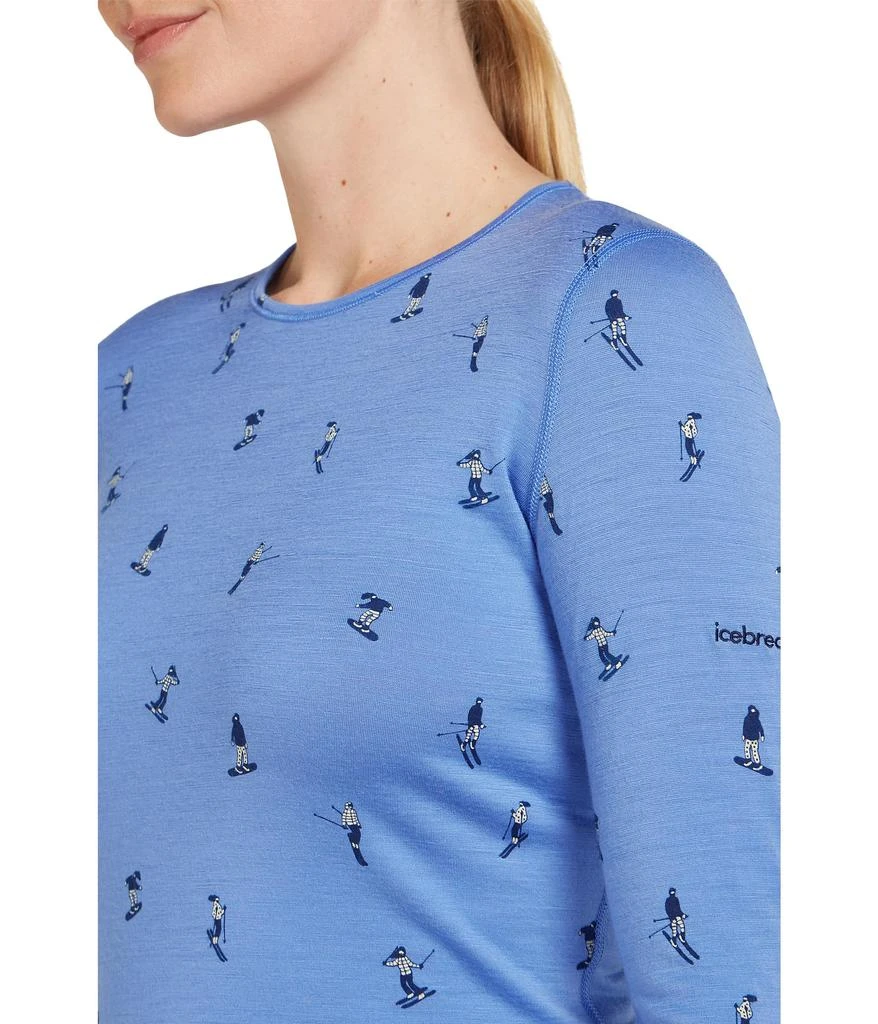 Icebreaker Merino 200 Oasis Long Sleeve Crewe Snow Day 3