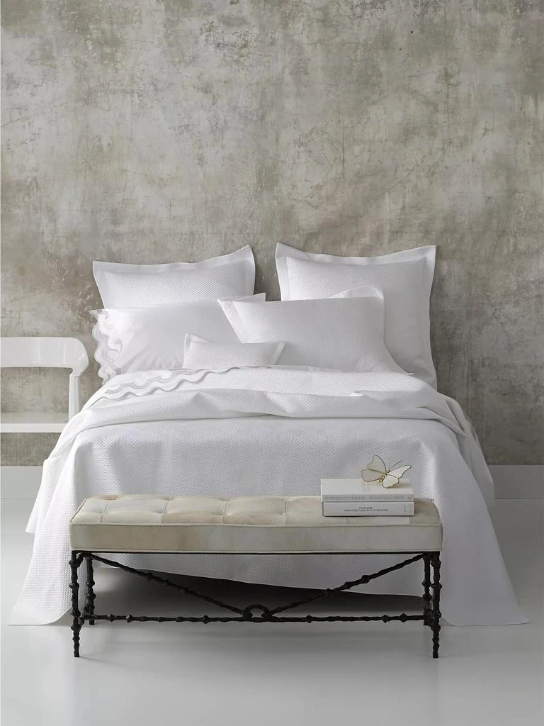 Matouk Alba Quilt &amp; Sham Collection 1