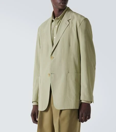 AURALEE Cotton and silk blazer 3