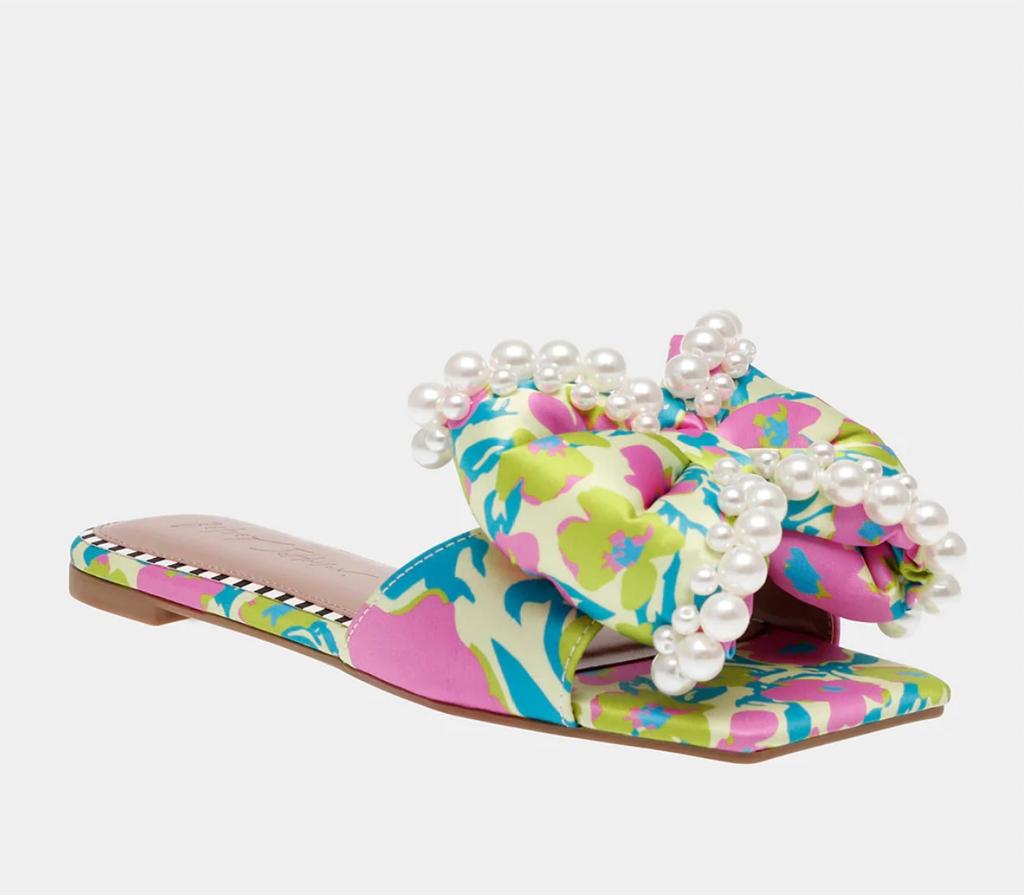 Betsey Johnson Liah In Yellow Multi