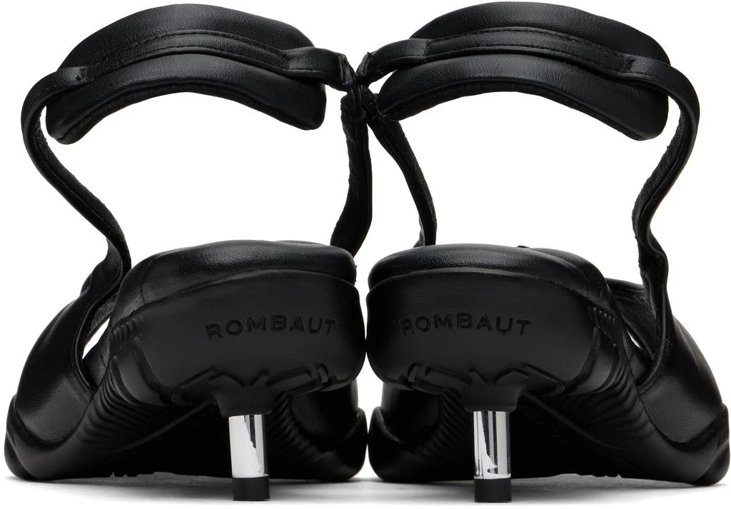 Rombaut Black Sling Heeled Sandals 2