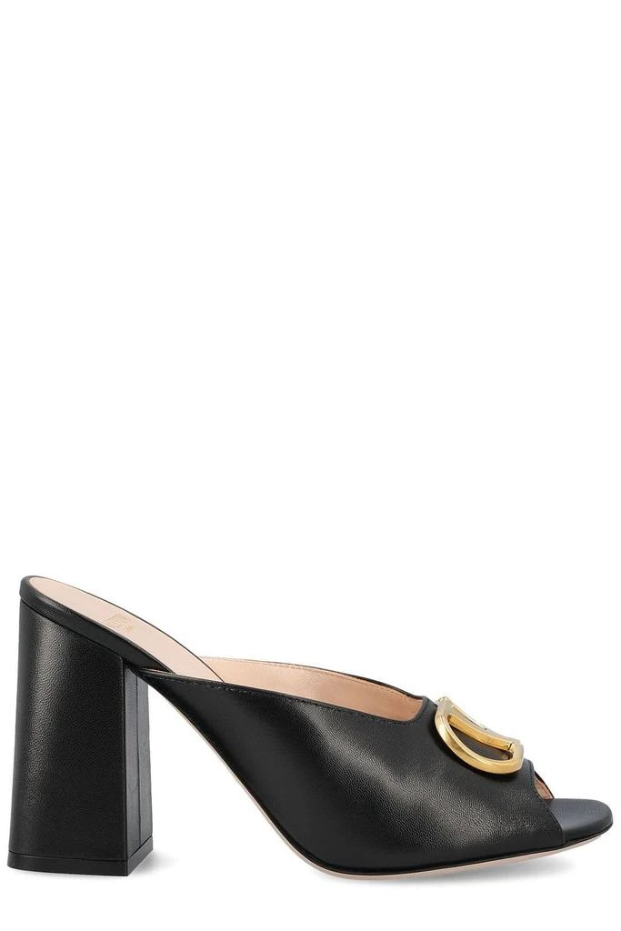 Valentino VLogo Signature Block Heel Sandals