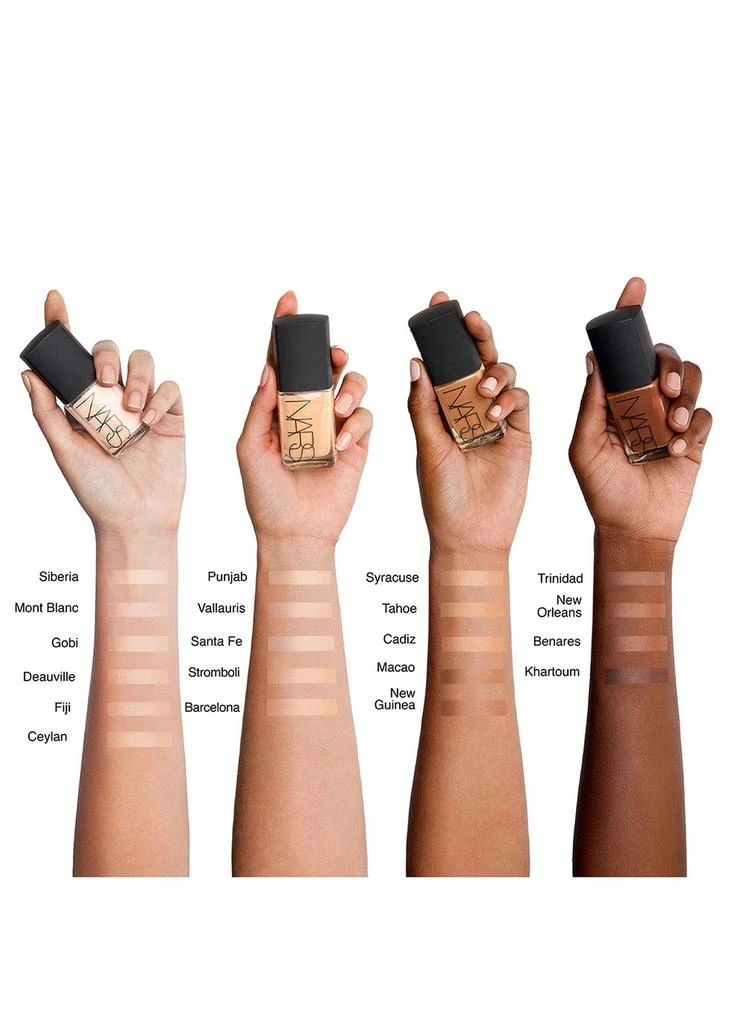 NARS Sheer Glow Foundation: Vallauris 4