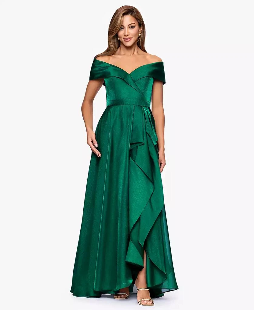 Women's Off-The-Shoulder Embroidered Floral Dress  On Sale Now with Up to  65% Off | Discover Exclusive Deals & Savings at BeyondStyle  Authentic XSCAPE  dress|women's fashion|dresses with Limited-Time Discounts, Free Shipping,