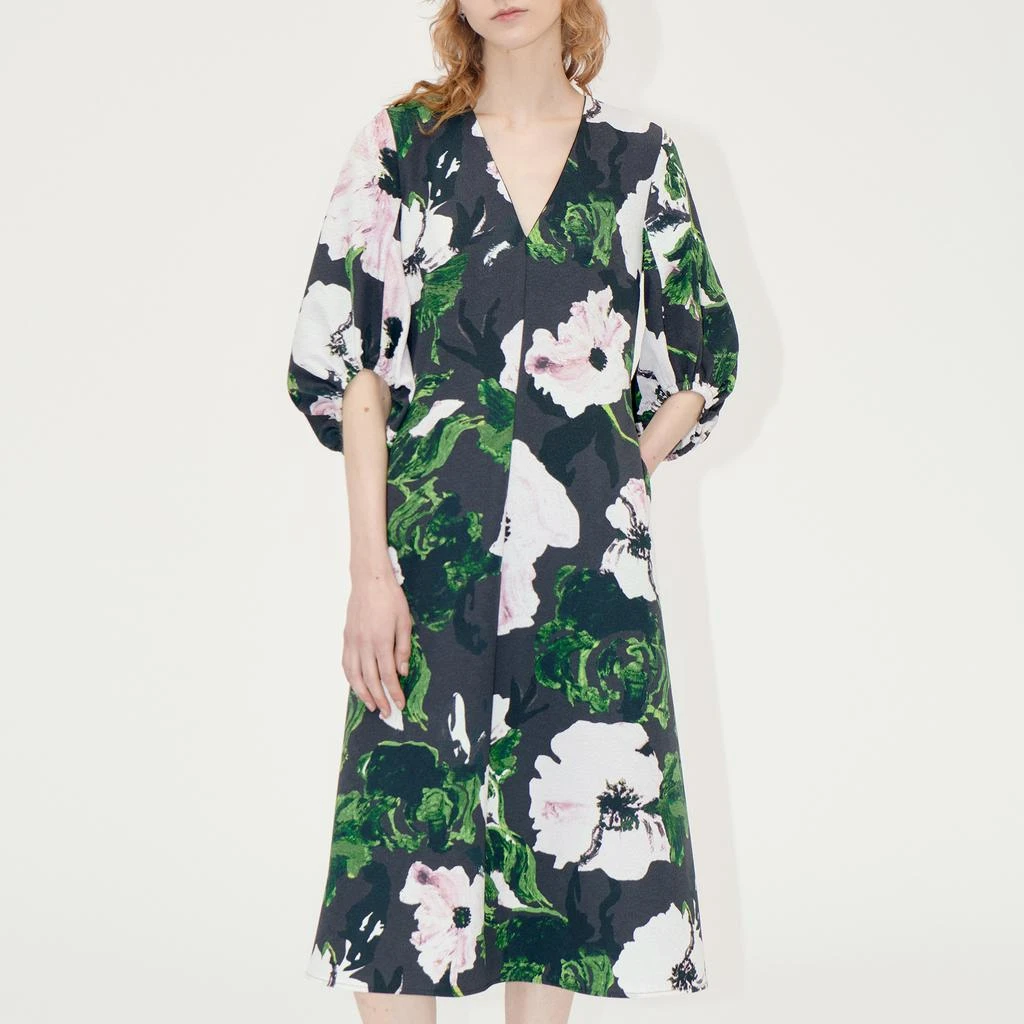 Stine Goya Crepe Midi Dress 1