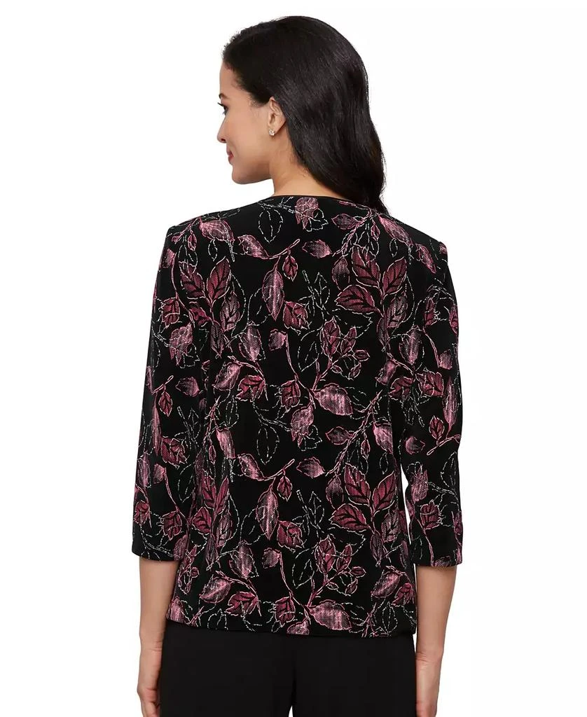 Alex Evenings Petite 2-Pc. 3/4-Sleeve Jacket & Top Set 3