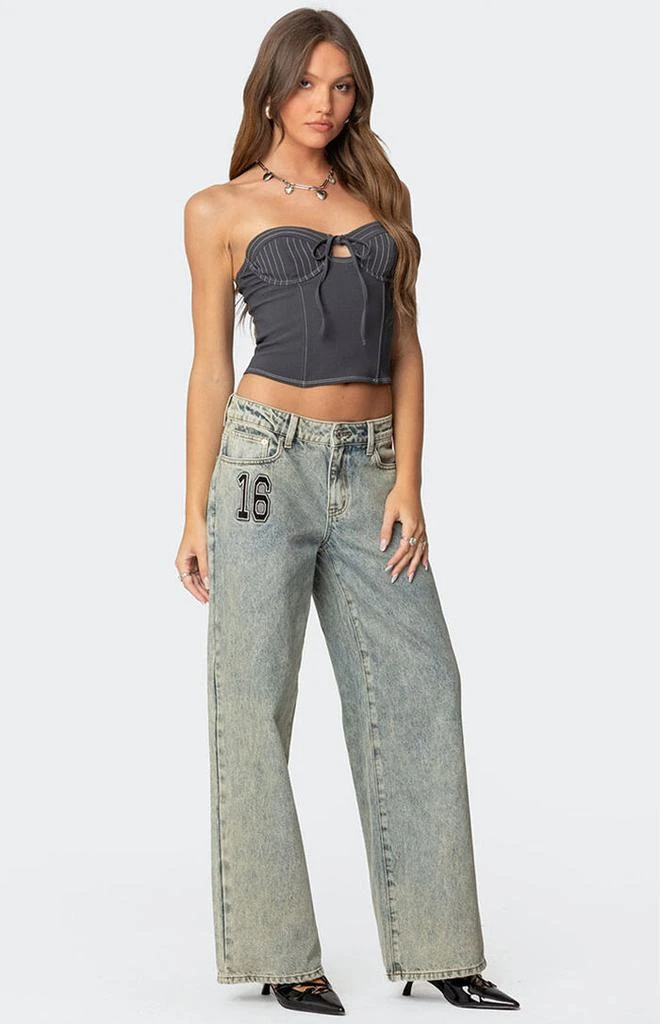 Edikted 16 Vintage Acid Wash Jeans 3