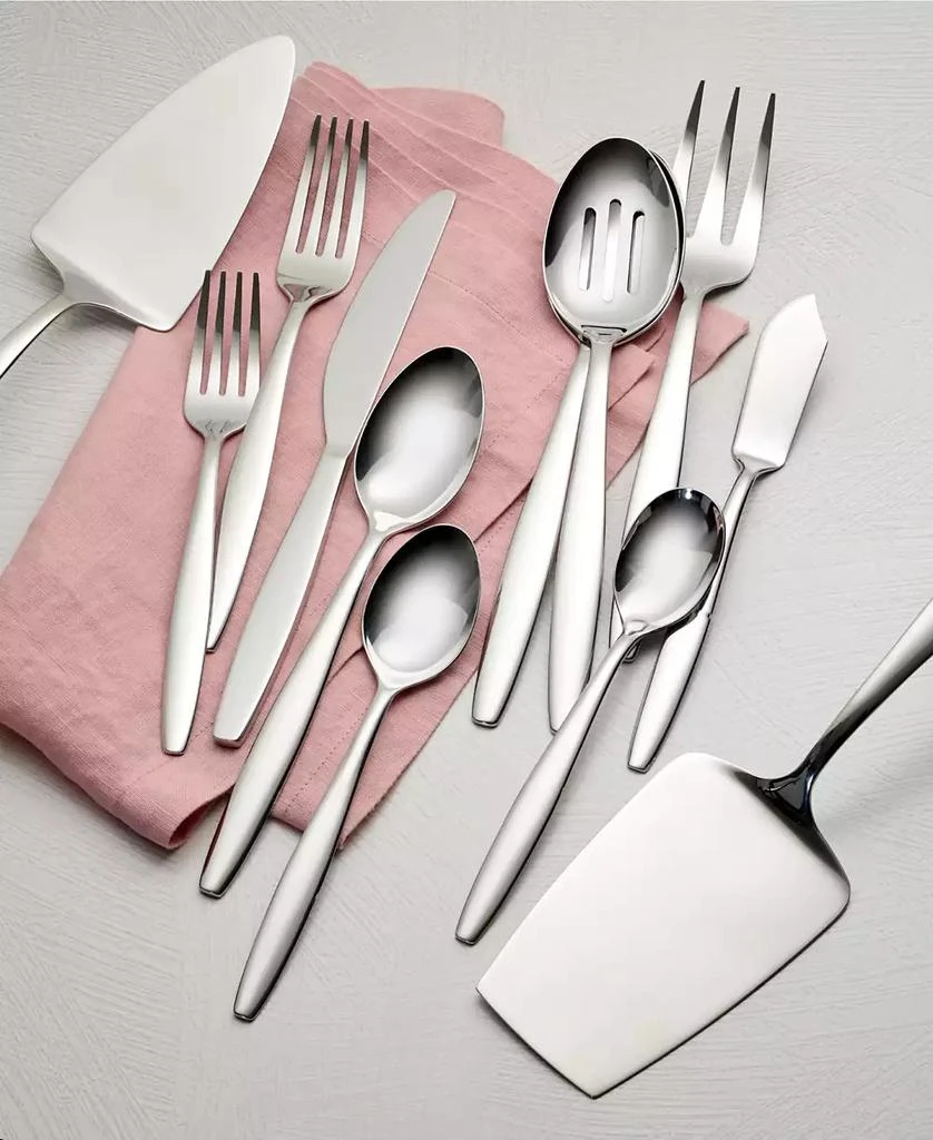Cambridge Silversmiths Stainless Steel Holton Mirror 67-Piece Flatware Set, Service for 12 3