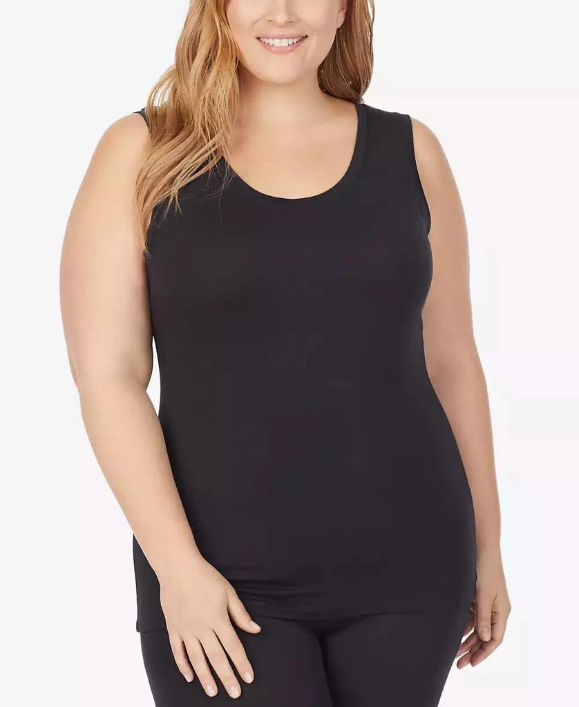 Cuddl Duds Plus Size Softwear with Stretch Reversible Tank Top 5