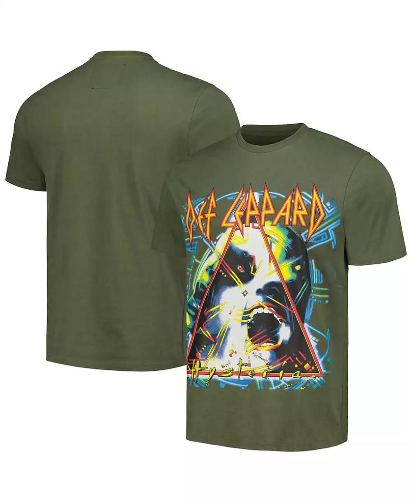 Reason Men's and Women's Olive Def Leppard Hysteria T-shirt
