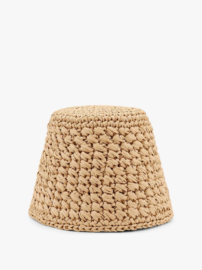 Loro Piana Jasmine rafia cloche hat