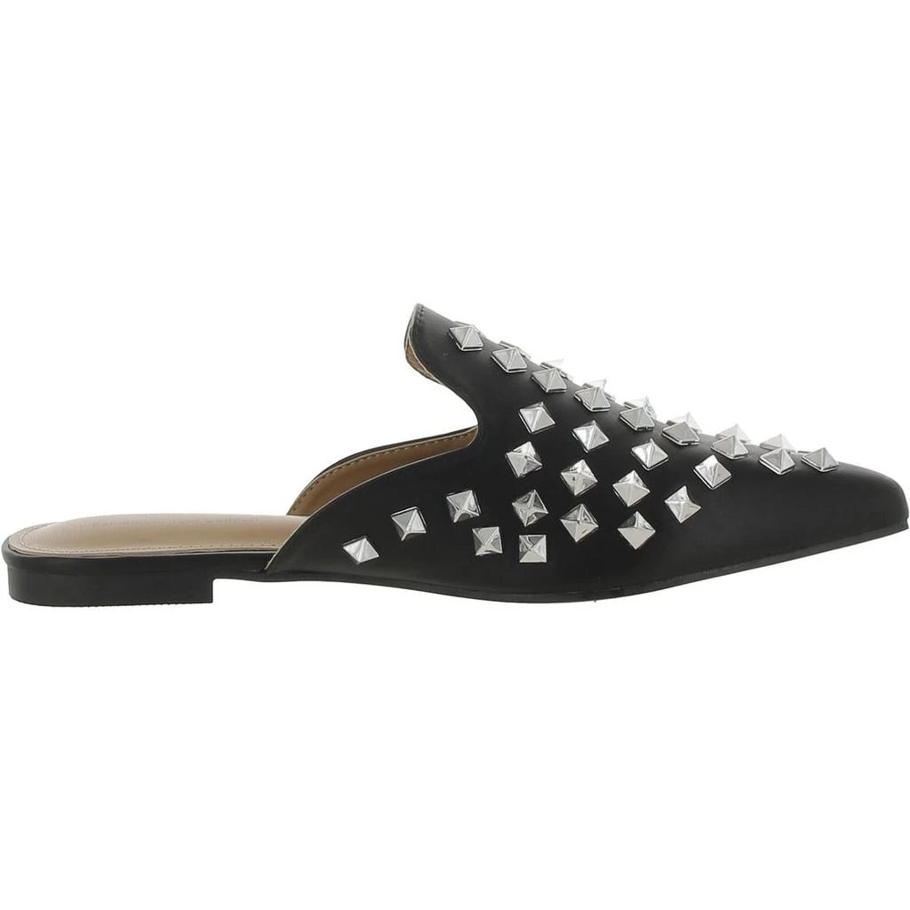 Cape Robbin Enny-SC Womens Faux Leather Slip On Mules 2