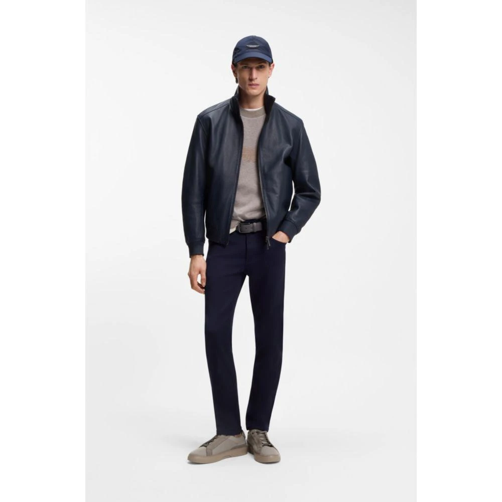 Hugo Boss x ASTON MARTIN trainers with leather trims 2