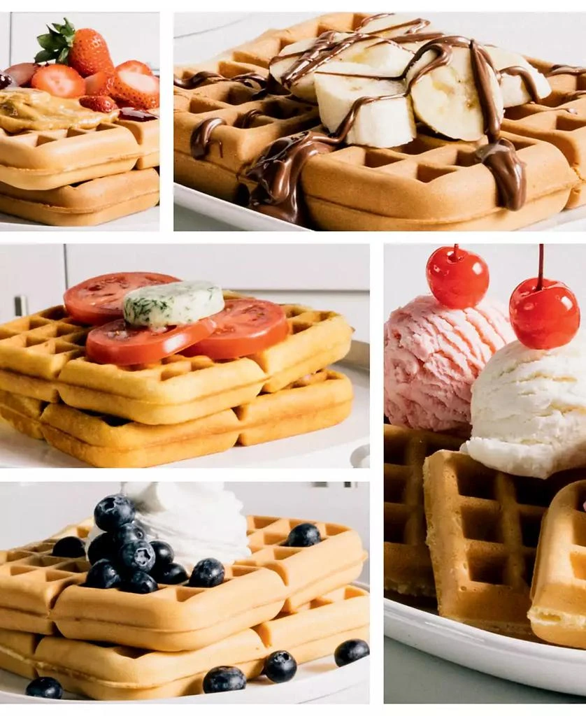 Ninja BW1001 Belgian Waffle Maker PRO NeverStick 4