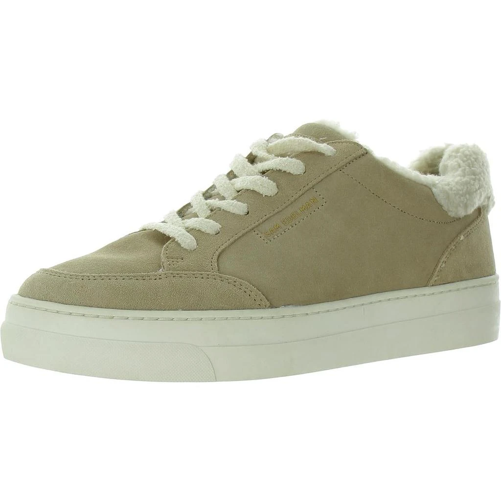 Sam Edelman Wess Cozy Womens Leather Lace-Up Casual And Fashion Sneakers 1
