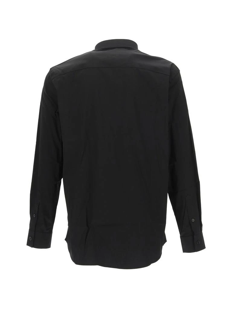 Burberry Burberry Logo Embroidered Long-Sleeved Shirt 2