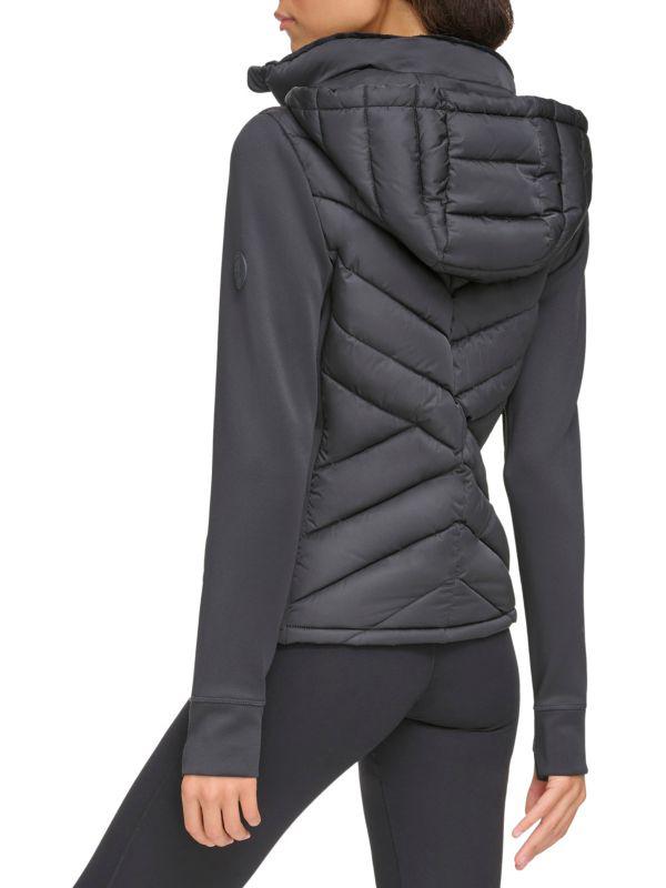 Tommy Hilfiger Quilted Hooded Zip Jacket