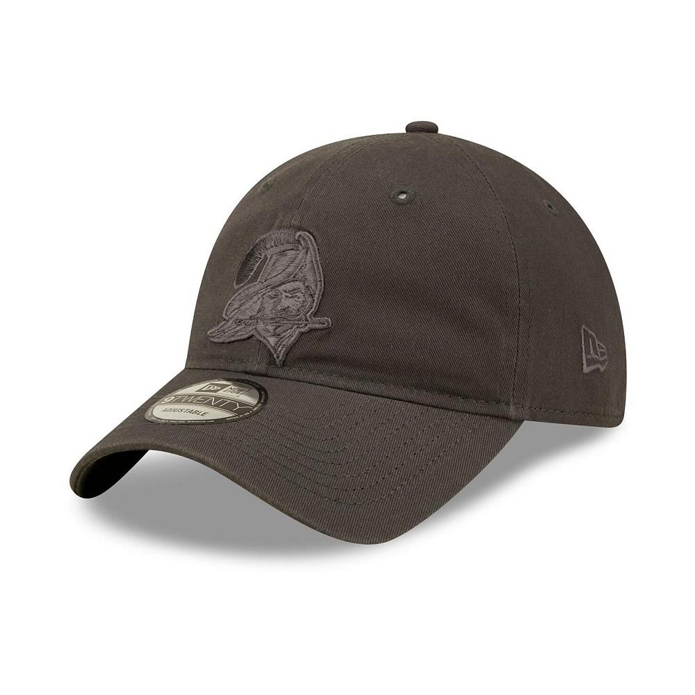 New Era Men's Graphite Tampa Bay Buccaneers Core Classic 2.0 Tonal 9TWENTY Adjustable Hat