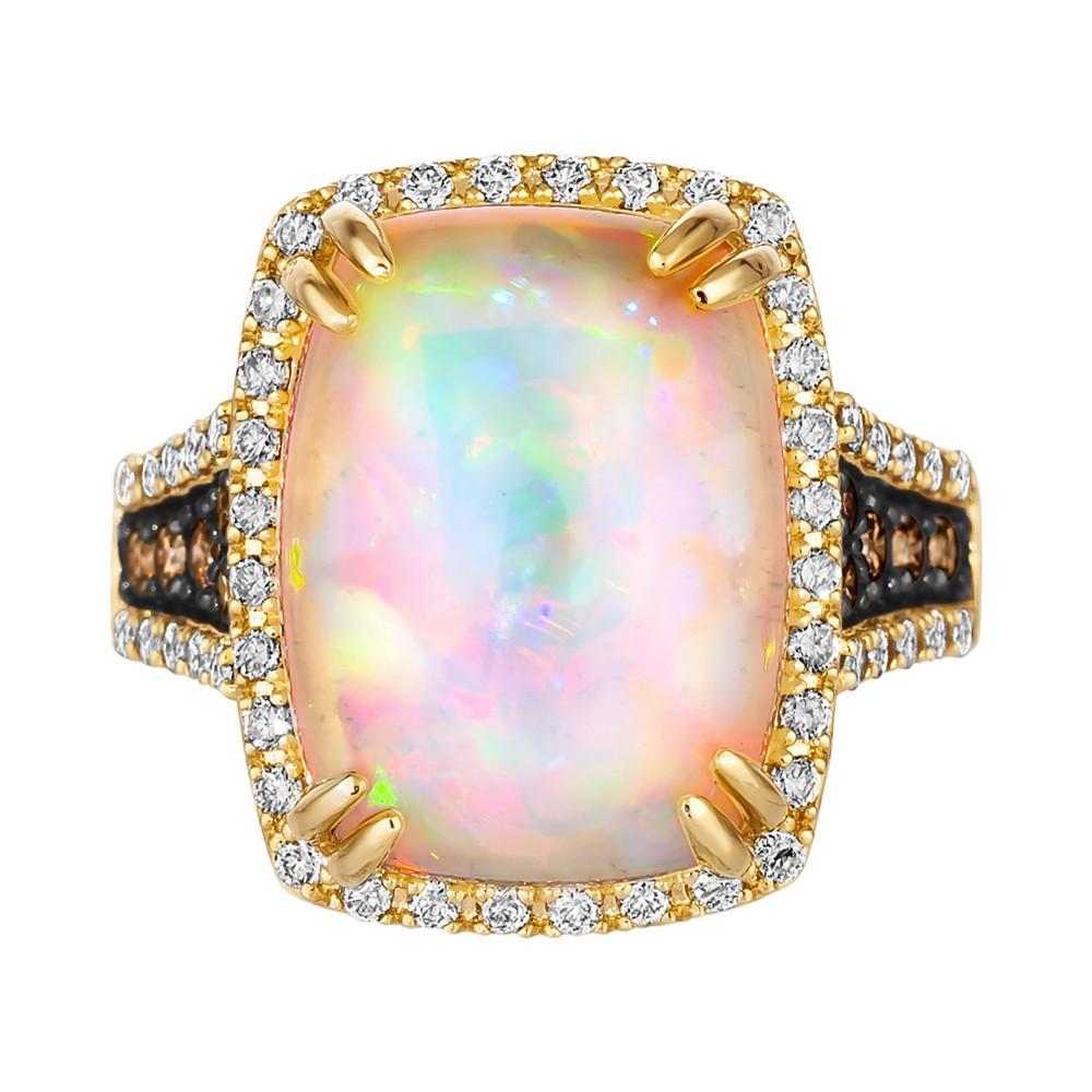 Le Vian Neopolitan Opal (5-1/2 ct. t.w.) & Diamond (3/4 ct. t.w.) Statement Ring in 14k Gold