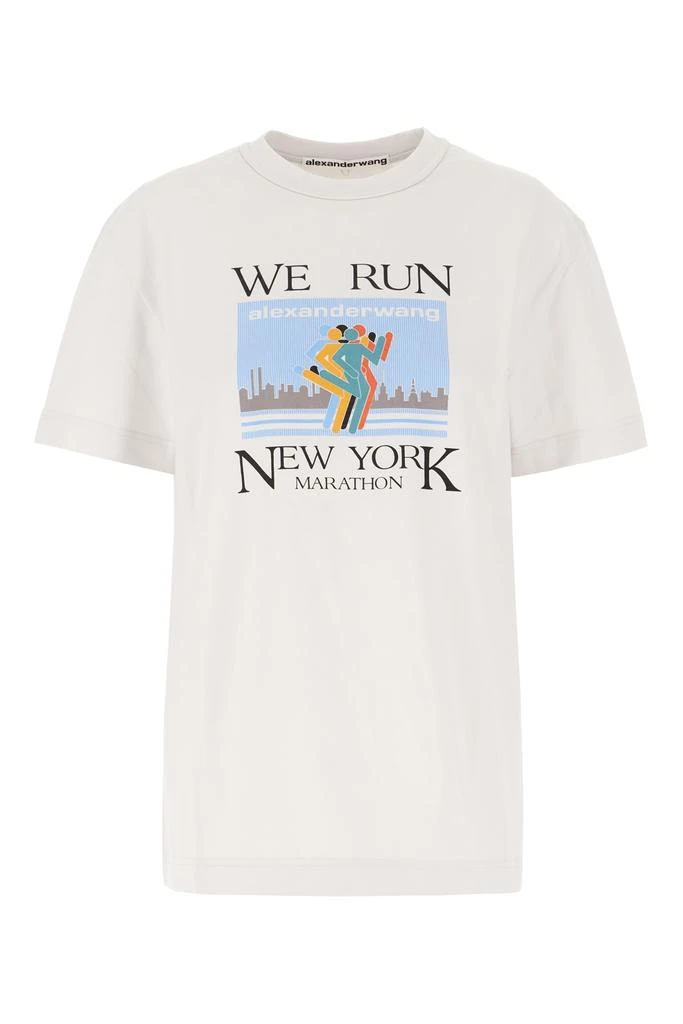 Alexander Wang White Cotton T-shirt 1