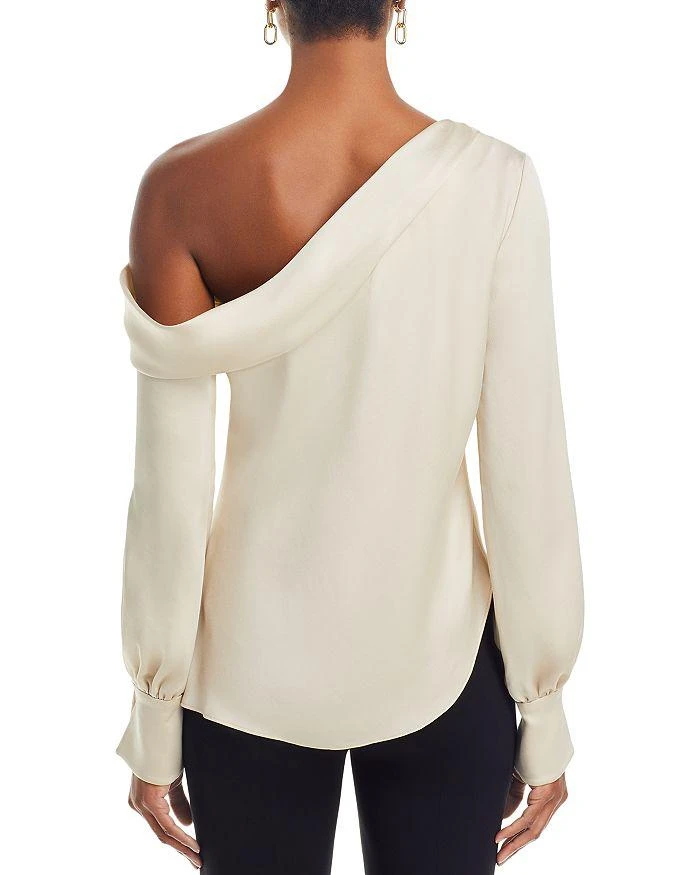 SIMKHAI SMIKHAI Alice Draped One Shoulder Top 3